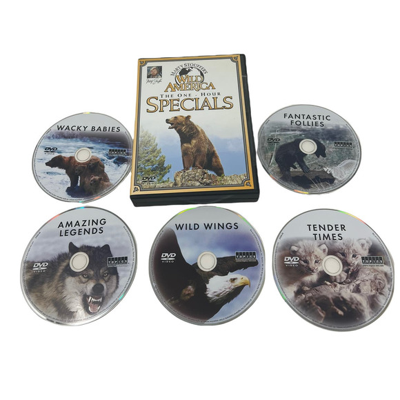 Marty Stouffers Wild America: One Hour Specials 2 Collections DVD Rare - Picture 3 of 4